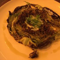 Roasted cabbage at Em Carne Viva in Porto