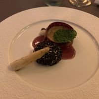 Gnocchi and puré  at Em Carne Viva in Porto