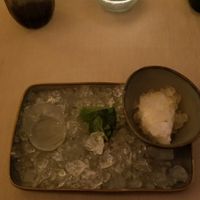 Lime ice cream at Em Carne Viva in Porto