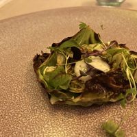 Roasted cabbage  at Em Carne Viva in Porto