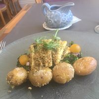 delicious though very garlicky  at Em Carne Viva in Porto