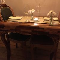 Table for two at Em Carne Viva in Porto