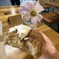 Tiramisu bun  at Sevens in Buffalo