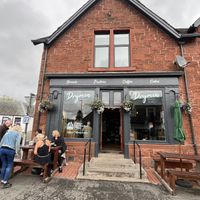 Several benches available outside  at Drymen Bakery & Deli  in Drymen
