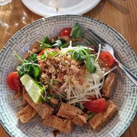 Papaya salad with tofu at Brother Bon in Northcote