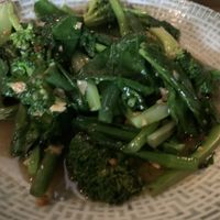 Asian greens  at Brother Bon in Northcote