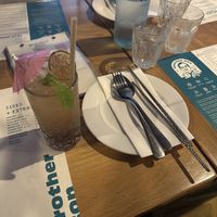 Yuzu long island cocktail   at Brother Bon in Northcote