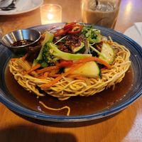 Crispy Noodles with duck at Brother Bon in Northcote