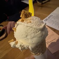 Honeycomb & Macadamia Ice Creamm  at Brother Bon in Northcote
