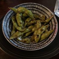 Garlic edamame at Brother Bon in Northcote