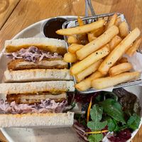 Katsu sandwich  at Brother Bon in Northcote