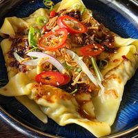 Red Chilli Wontons at Brother Bon in Northcote