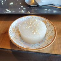 You get a frees desert with your meal at VegeViet  in Turku