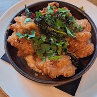 Cauliflower Fritters at The Willow in Bourton-on-the-water