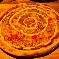 Pizza Rolf at Kellys Bar & Matsal in Gothenburg