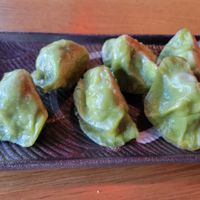 Vegetable dumplings at Nana's Dim Sum and Dumplings in Aurora