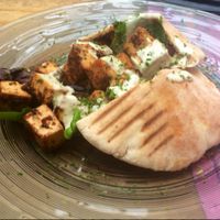 Tofu Schwarma at The Pudding Shop in Johannesburg