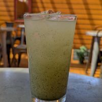 mint lemonade at Shami Cafe in Portland