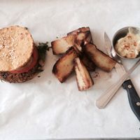 Alpha Burger. at Free Food in Johannesburg