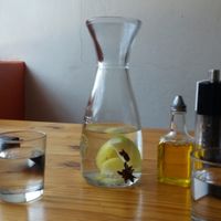 An absolute pleasure to frequent this establishment. We make it a mission to try something different every time we visit and, have always been pleasantly surprised by the variety and superlative creations on offer. Both professionalism and personal care, and attention to detail have never failed. Greeted by name, remembered and always made to feel most welcome. Jug of water enhanced and flavoured with fresh lemon and anise on arrival. Refreshing !   at Free Food in Johannesburg