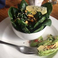 What they called 'scrambled tofu' at Free Food in Johannesburg