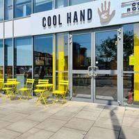 Exterior to Grand Canal Dock location at Cool Hand Coffee Roasters Grand Canal in County Dublin