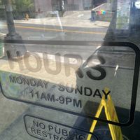 Why is it closed today, Thursday, at noon?  at Mike's Vegan Grill in Winston-salem