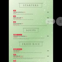 Starters at Simply Asia in Johannesburg