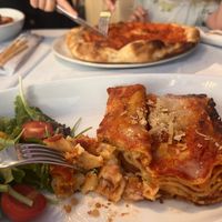 Vegan lasagne (organic)  at Alla Scala in Sirmione