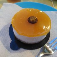 Cheese cake at INCOLTA in Castiglione Della Pescaia