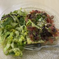 Raw Pizza  at Beauty of Sprouts in Sarasota