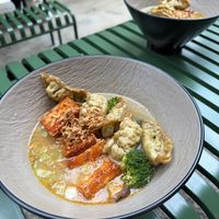 Vegan ramen (large) 15£  at Saiko Ramen Bar in Sheffield