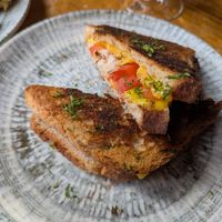 cheese and tomato sandwich at Hamngatan 12 Interiör & design | Café & Bistro in Jämtlands Län