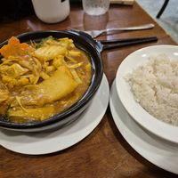 Vegetable curry at New Day Restaurant in Hanoi