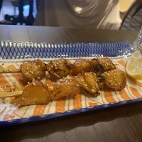 Mushroom skewer  at Zhi Su - 旨素 in Beijing