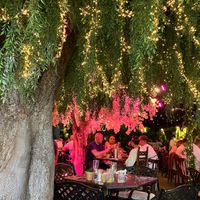 The garden room at The Bulls Head East Leake in England