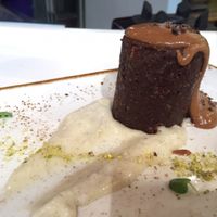 chocolate dessert at Super Natural Kitchen in Dubai