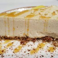 cheesecake (vegan) at Super Natural Kitchen in Dubai