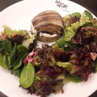 hazelnut tart at Super Natural Kitchen in Dubai