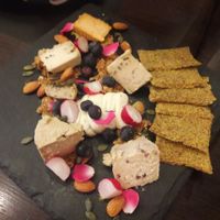 cheese board at Super Natural Kitchen in Dubai