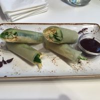 Crispy Not Duck Rolls at Super Natural Kitchen in Dubai