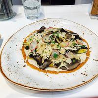 Truffle Pizza, very delicious   at Super Natural Kitchen in Dubai