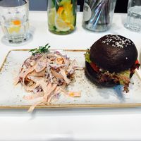 Portobello Burger  at Super Natural Kitchen in Dubai