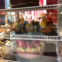 Cake display  at Super Natural Kitchen in Dubai