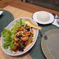 Pickled Roselle Flower Salad at Sukjai by Pata Obasan in Chiang Mai