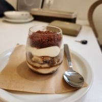 Tiramisu at MIMI - Vegan Sweets & Restaurant in Kyoto