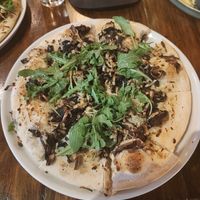Mushroom Pizza (Vegan Cheese) at Coldstream Brewery in Coldstream