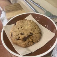 Chocolate chip cookie  at Koffushi in Tenerife