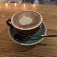 Hot chocolate at Koffushi in Tenerife