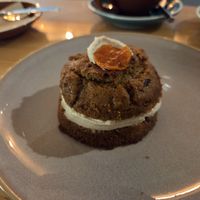 Carrot cake at Koffushi in Tenerife